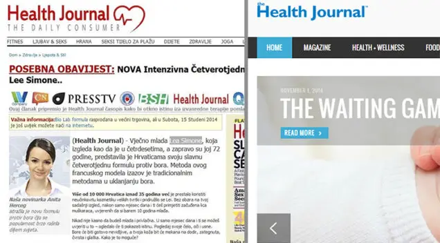 "Health journal" i Health journal