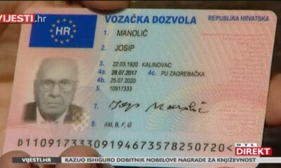 Tko je najstariji vozač u Hrvatskoj?