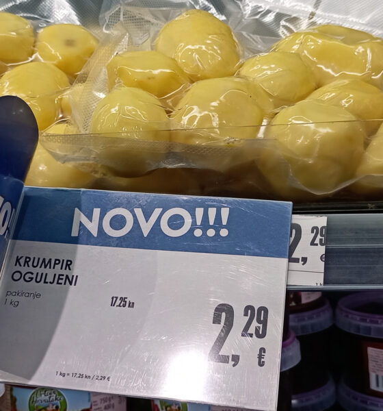 Cijena oguljenog krumpira
