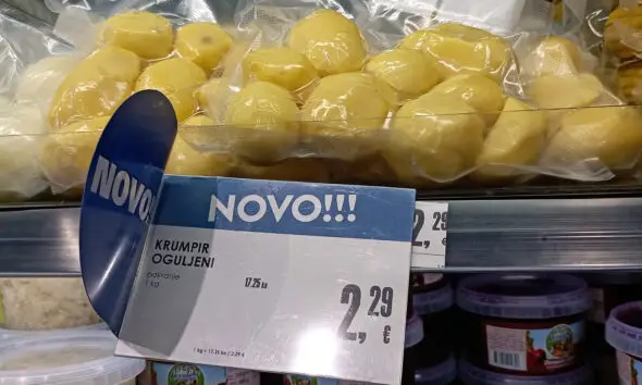 Cijena oguljenog krumpira