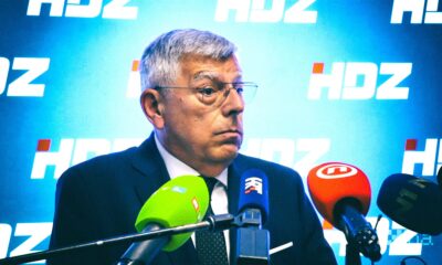 Potpredsjednik Sabora Željko Reiner za govornicom.