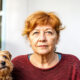Žena s psićem.
