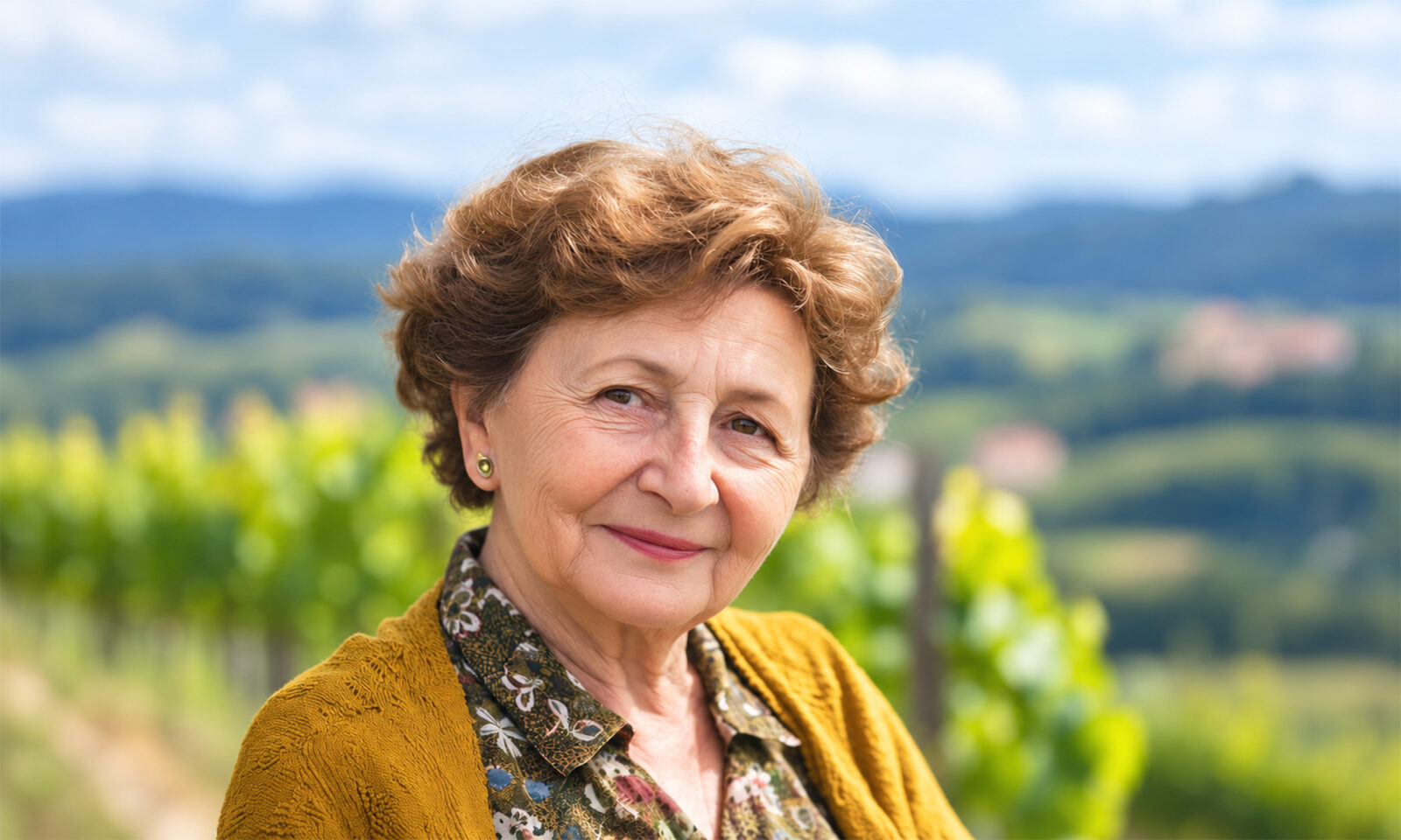 žena u Hrvatskom zagorju.