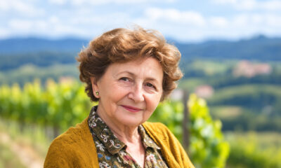 žena u Hrvatskom zagorju.