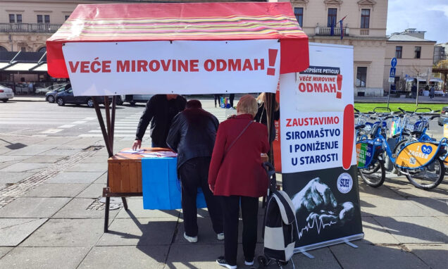 Peticija za veće mirovine