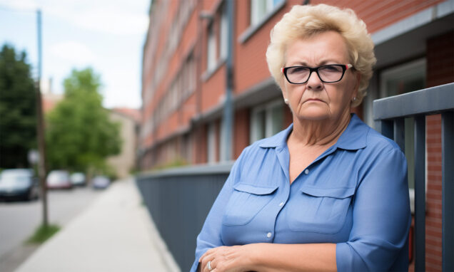 Gospođa Višnja (71), svjesna svoje uloge predstavnice stanara, strastveno brine o svojoj zgradi. Redovito obilazi prostorije, čisti i organizira okoliš, ali se često uzrujava zbog neodgovornih susjeda. Bori se s problemima poput smetlišta u stubištima, neurednog odlaganja otpada i nedostatka poštivanja prostornih pravila. Unatoč izazovima, odlučna je u održavanju reda i mira unutar zajednice.