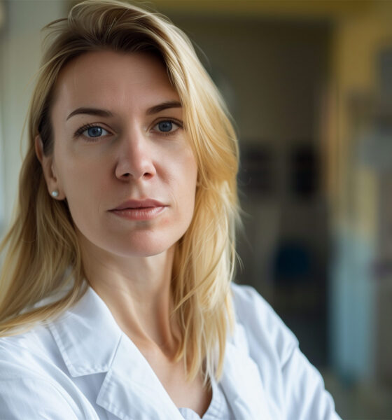 Liječnica objašnjava kako se ponašati u liječničkoj ordinaciji.