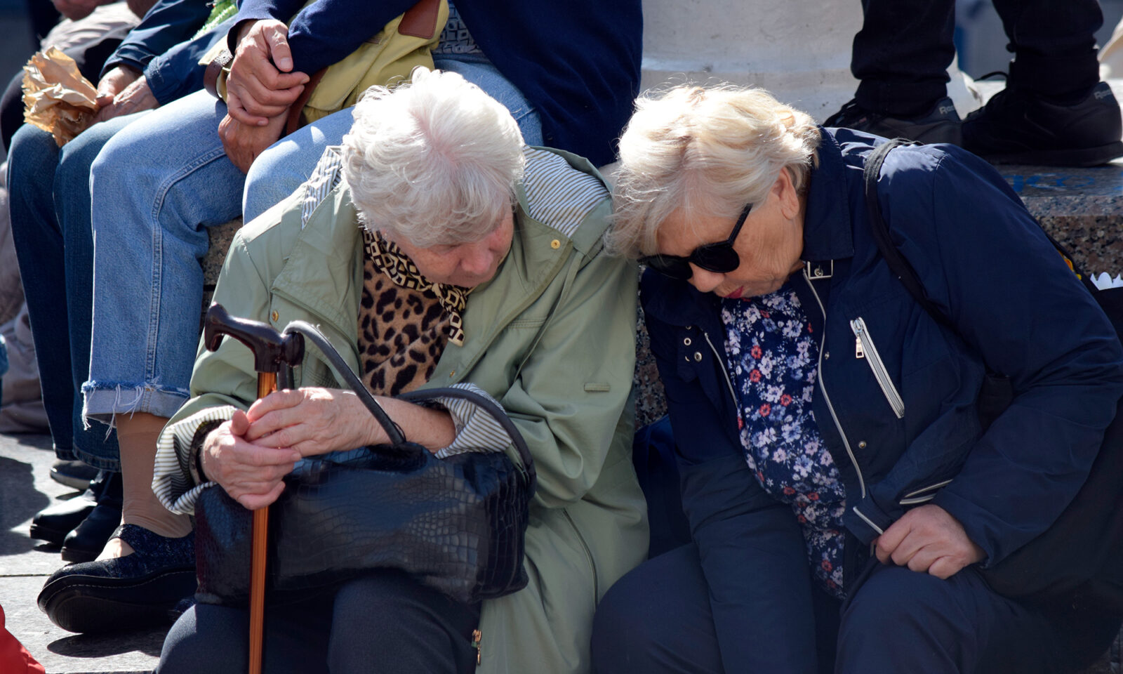 Prosvjed 'Protiv siromaštva' održan u Zagrebu 1. listopada 2024 u organizaciji stranke Blok umirovljenici zajedno.