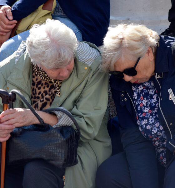 Prosvjed 'Protiv siromaštva' održan u Zagrebu 1. listopada 2024 u organizaciji stranke Blok umirovljenici zajedno.