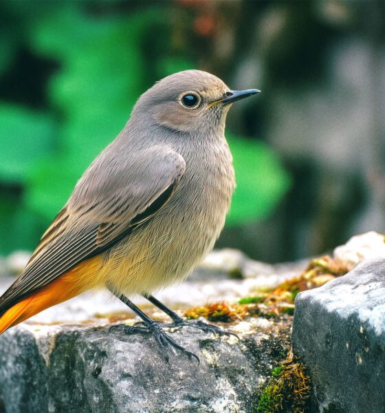 Crvenrepka (Phoenicurus ochruros) – prepoznatljiva ptica s tamnosivim perjem i crvenim repom koju često viđamo u vrtovima i dvorištima. Saznajte zašto je važno štititi ovu korisnu i ugroženu vrstu.