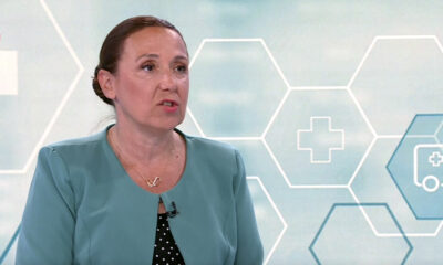 MInistrica zdravstva Irena Hrstić (HDZ) u programu javne televizije.