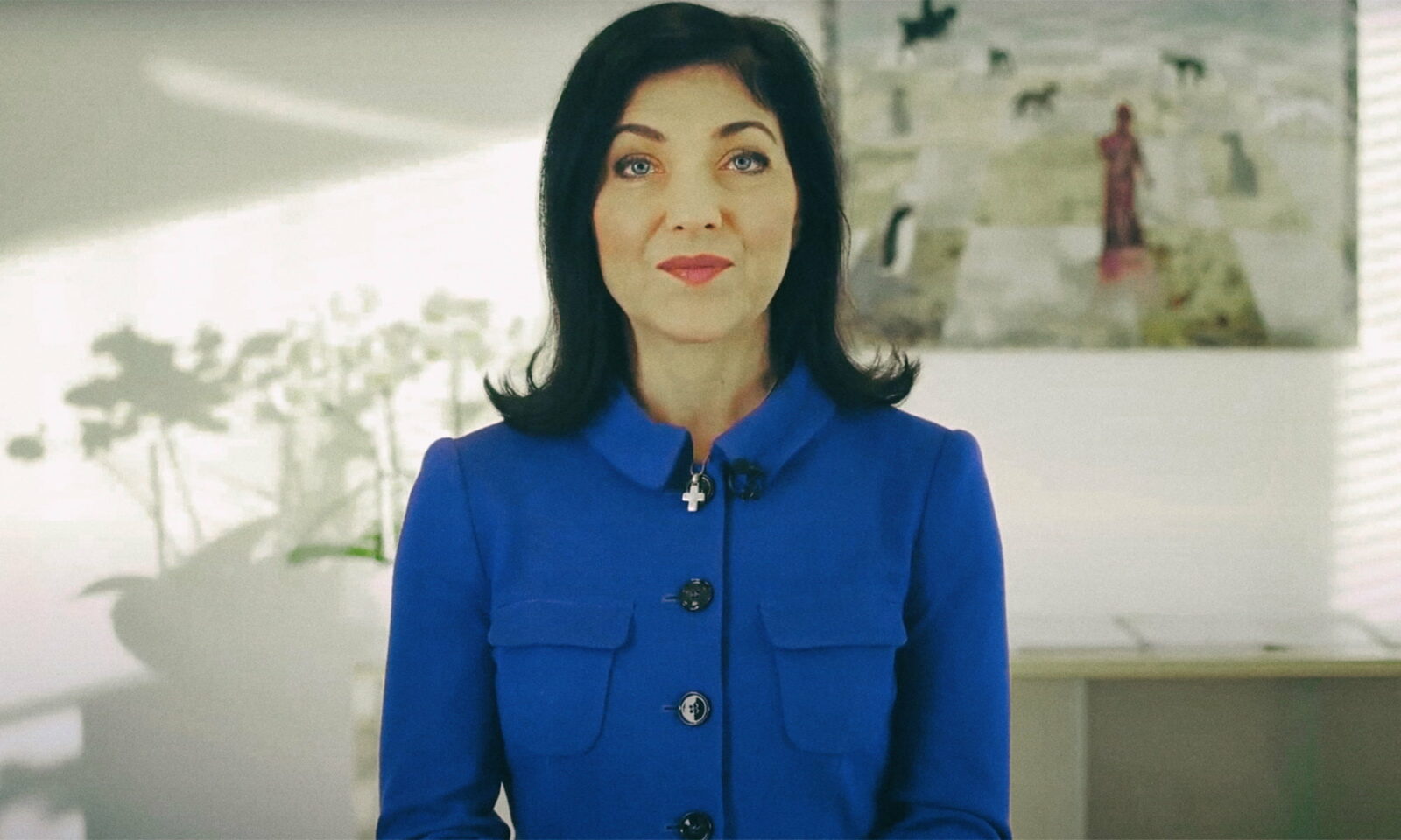 Njemačka ministrica Katherina Reiche ljupko gleda u kameru.