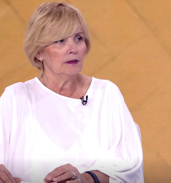 Predsjednica Sindikata umirovljenika Hrvatske u programu Hrvatske televizije.
