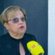 Višnja Fortuna, predsjednica Matice umirovljenika Hrvatske, daje izjavu za RTL.