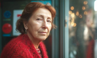 Žena u Zagrebu, umirovljenica, stoji kraj bankomata.