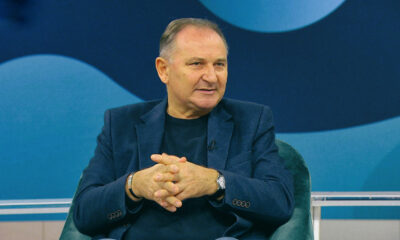 Predsjednik SSSH Mladen Novosel u programu javne televizije.