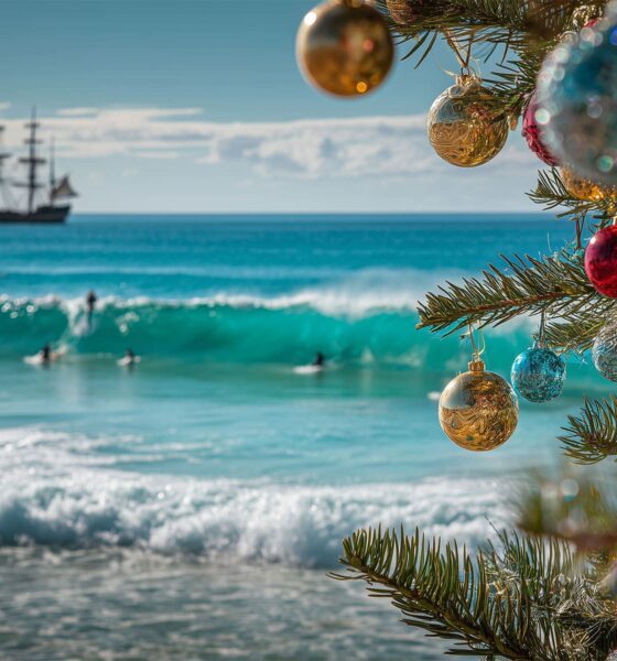 Božić na plaži u Australiji.