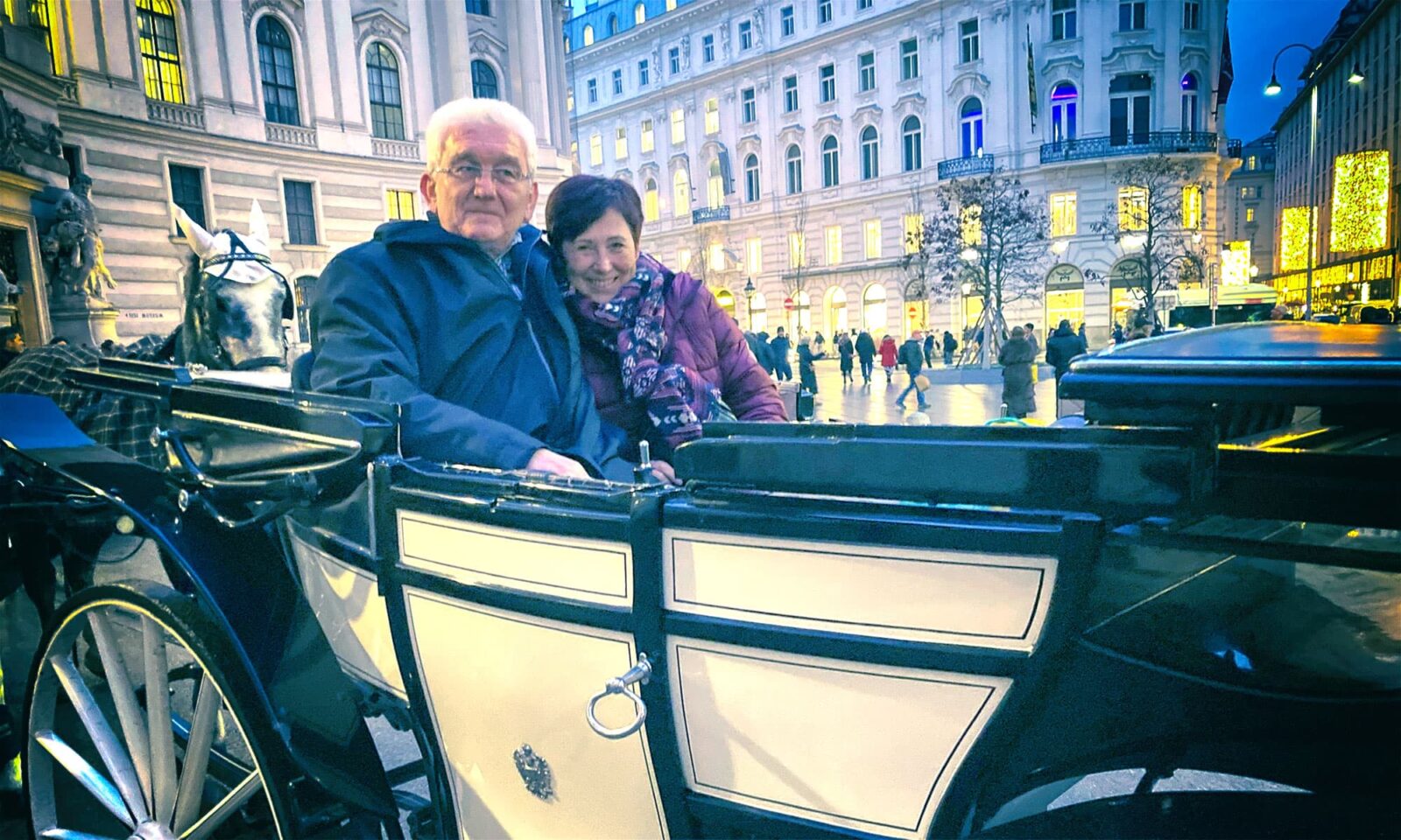 Milivoj Špika uživa u advenstkom ugođaju Beča.