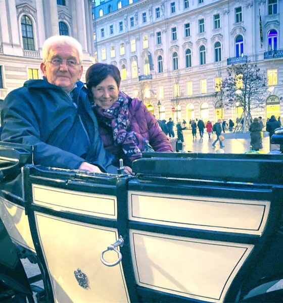 Milivoj Špika uživa u advenstkom ugođaju Beča.