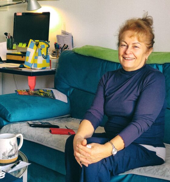 Radmila Nuja u računovodstvenom uredu.