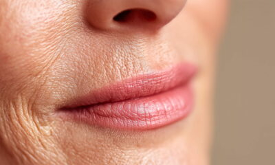 Lijepo našminkane usnice.