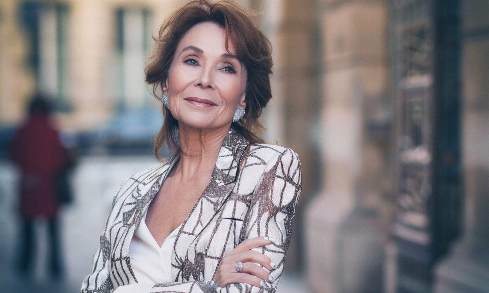 Žana snimljena na ulicama Pariza.