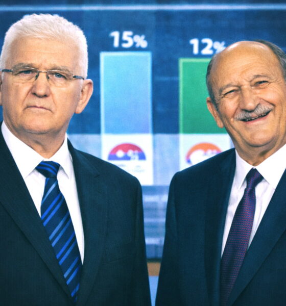 Milivoj Špika i Veselko Gabričević, prvaci umirovljeničkih stranaka.