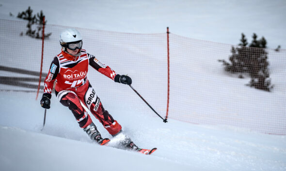 Ana Raić na skijama.