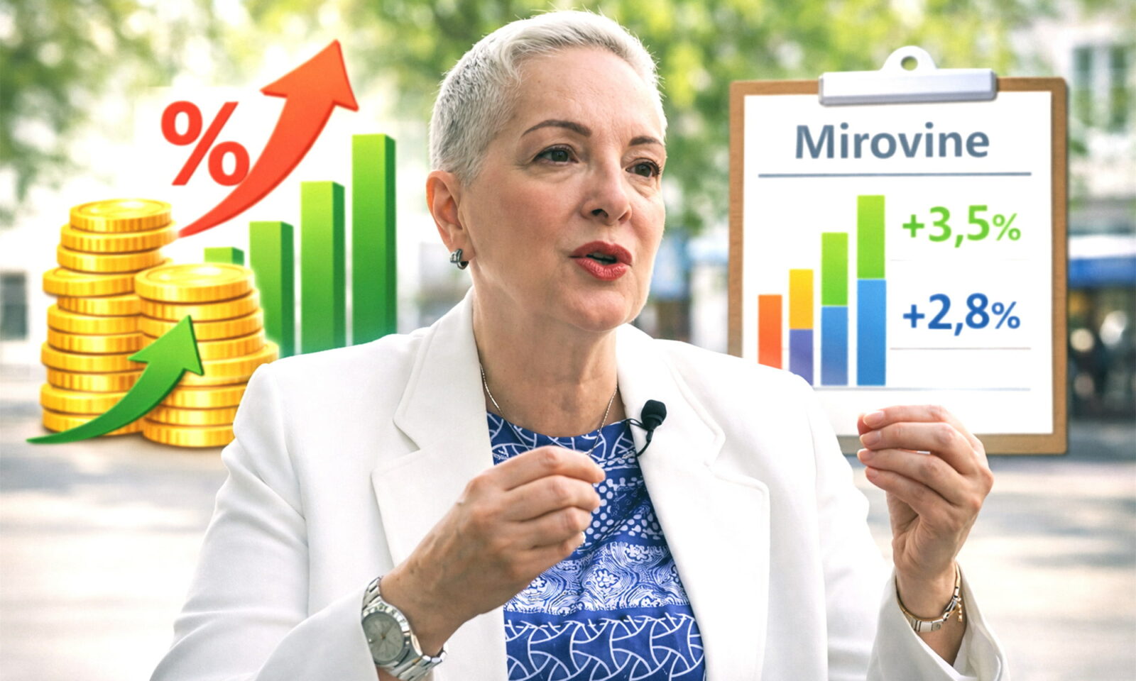 Predsjednica zagrebačke organizacije HSU-a Ema CUli.