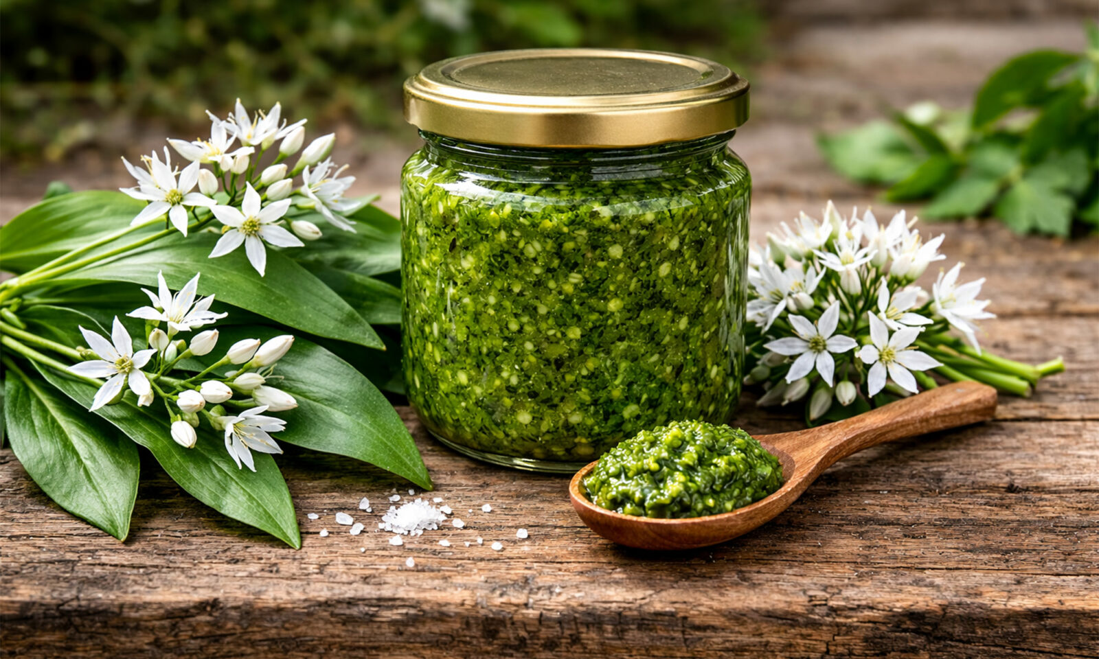 Pesto od medvjeđeg luka.