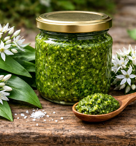 Pesto od medvjeđeg luka.