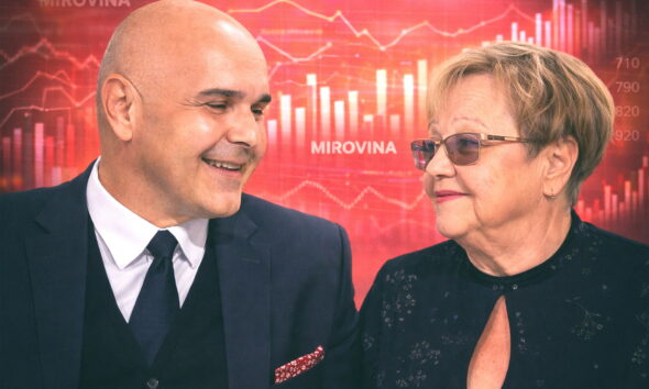 Alen RUžić i Višnja Fortuna na sastanku o mirovinama.