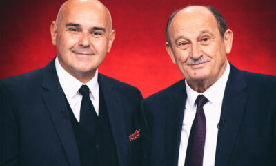 Ministar mirovinskog sustava Alen Ružić i predsjednik Hrvatske stranke umirovljenika Veselko Gabričević.