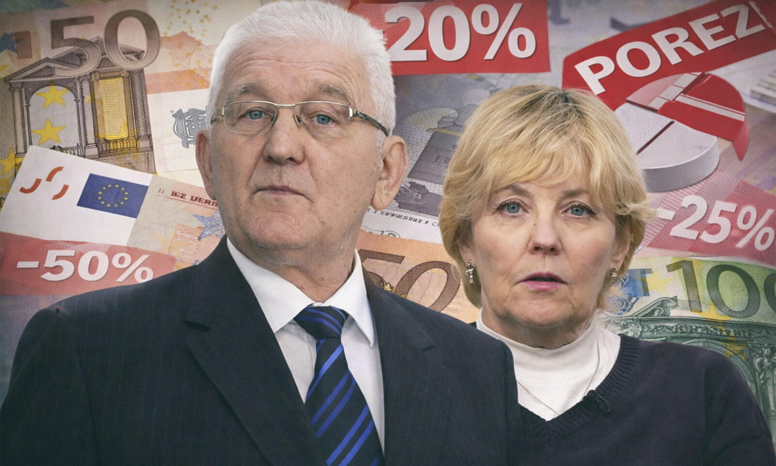 Milivoj Špika i Višnja Stanišić.