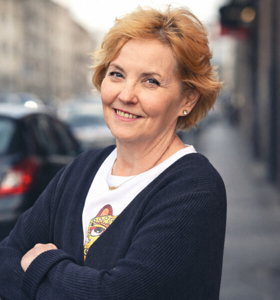 Predsjednica SUH-a Višnja Stanišić snimljena u Šubićevoj ulici u Zagrebu.