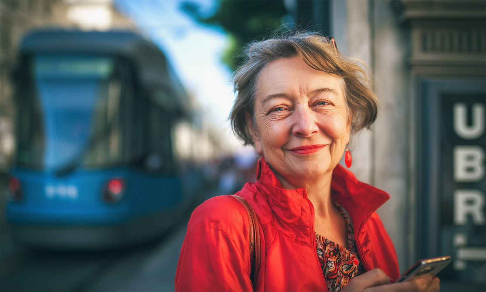 Zagrepčanka u crvenom.