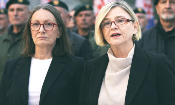 Sandra benčić, Urša Raukar i branitelji.