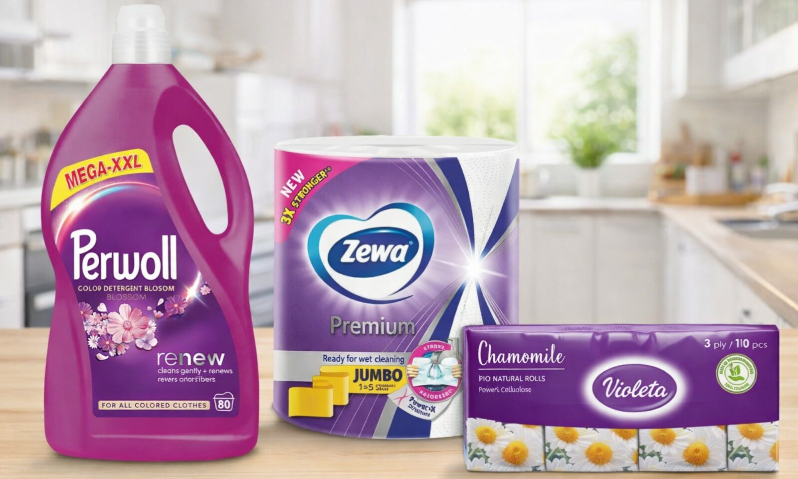 Proizvodi za higijenu doma.