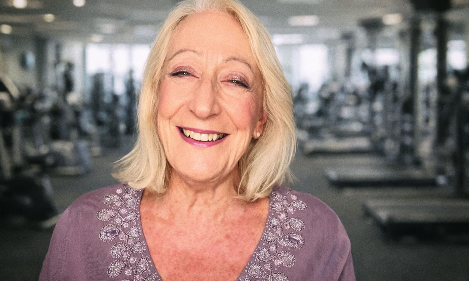 Linda Melone u teretani.