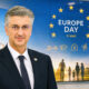Premijer Andrej Plenković (HDZ) i Dan Europe.
