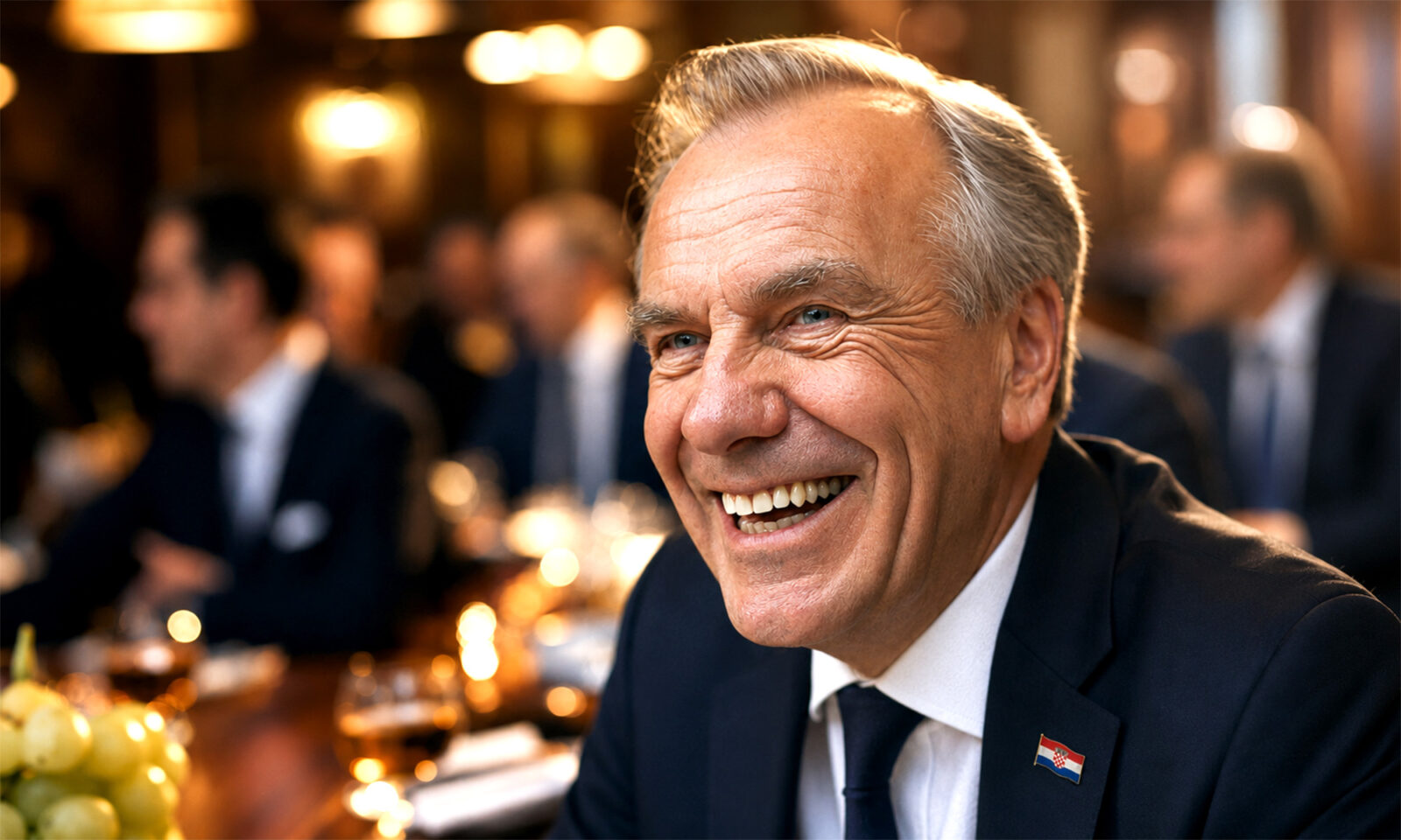 Hrvatski političar uživa u životu.