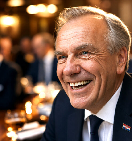 Hrvatski političar uživa u životu.