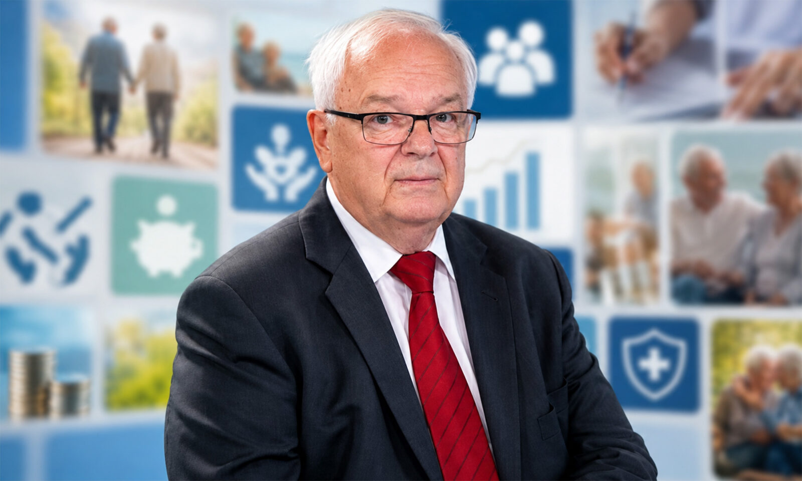 Predsjednik Stranke umirovljenika Lazar Grujić.
