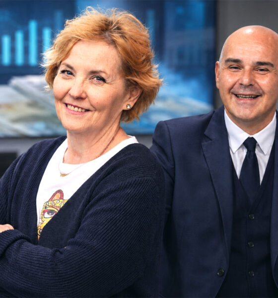 Predsjednica Sindikata umirovljenika Hrvatske Višnja Stanišić i ministar mirovinskog sustava Alen Ružić.