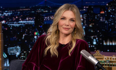 Michelle Pfeiffer u televizijskom studiju govori o glasinama da završava glumačku karijeru.