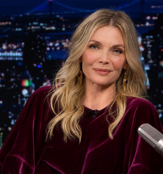 Michelle Pfeiffer u televizijskom studiju govori o glasinama da završava glumačku karijeru.