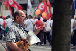 foto: Sandro Bura Prvomajski prosvjed 2018.