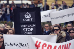 foto: Sandro Bura Prosvjed #spasime u Zagrebu