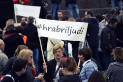 foto: Sandro Bura Prosvjed #spasime u Zagrebu