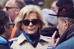 Mirjana Rakić (foto: Sandro Bura) Prosvjed novinara u Zagrebu